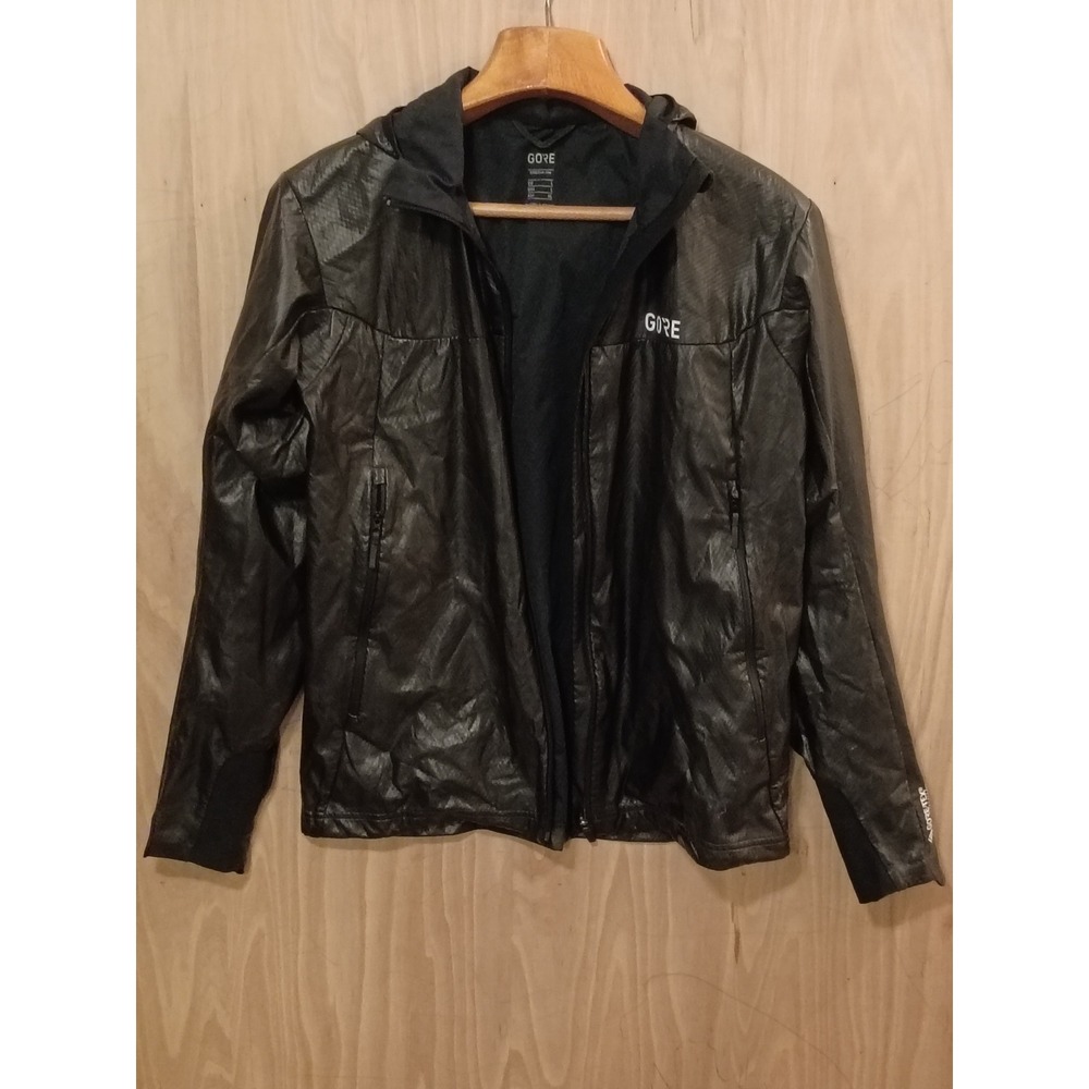 Gore Wear‎ R7 Gore-Tex Infinium Hooded Jacket Black Mens Large 100299